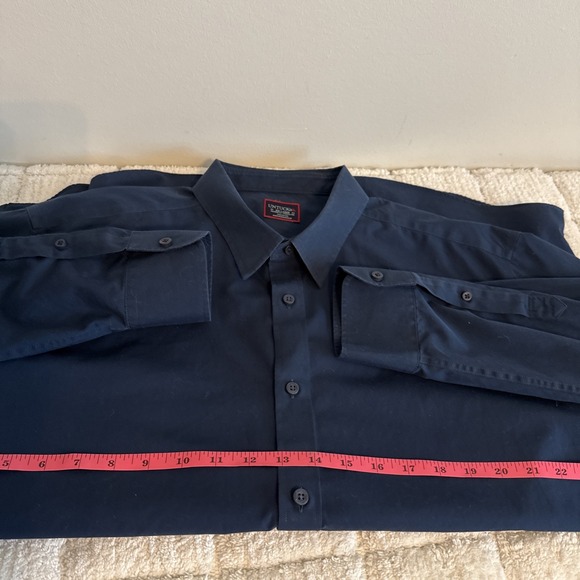 Untuckit Mens XXl Long Sleeve Button Shirt Wrinkle Free Relaxed Fit Everyday - Picture 4 of 10